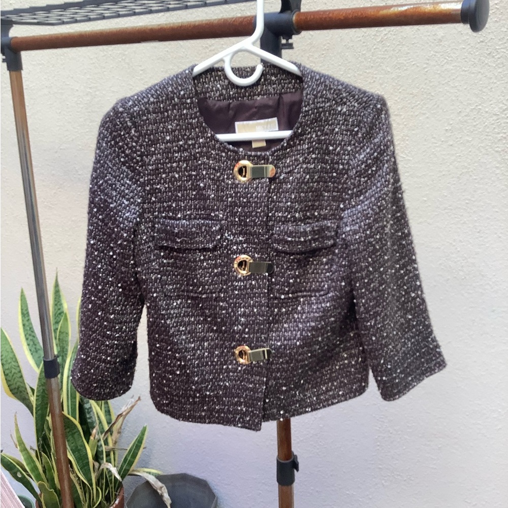 Michael Kors 3/4 sleeve jacket Like new sizeS